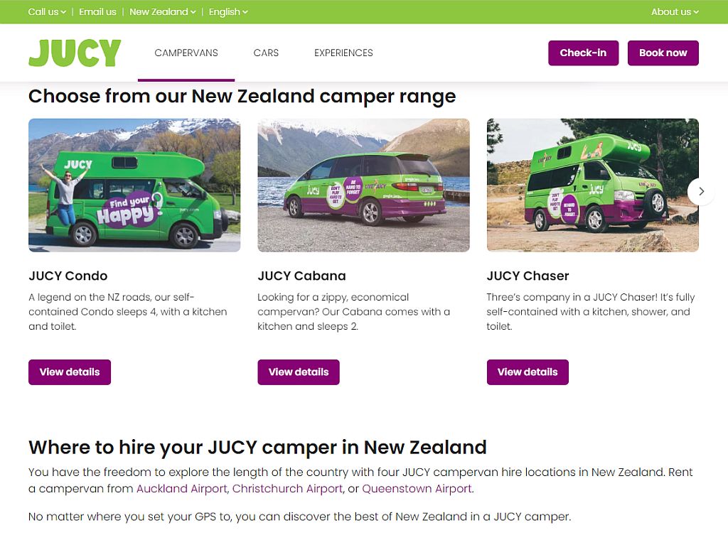 10 Best Campervan & Motorhome/RV Rentals New Zealand